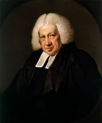 Reverend Seward, kanovník z Lichfieldu (olej na plátně)