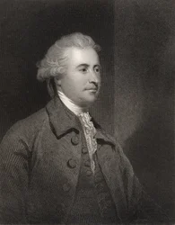 Edmund Burke, vyrytý H. Robinsonem, z 