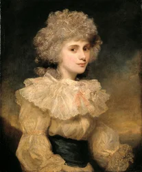 Lady Elizabeth Foster (olej na plátně)