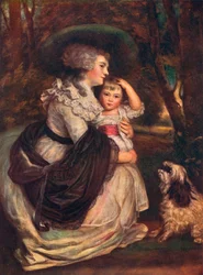 Lavinia, hraběnka Spencer 1762-1831, a John Charles Spencer, vikomt Althorp 17821845, 1906