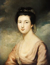 Slečna Jane Davidson (olej na plátně)