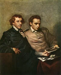 Portrét dvou pánů, c1778, c1912