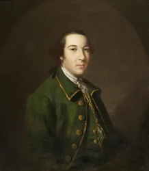 Sir Peter Byrne Leicester, 4. baronet, kolem roku 1750