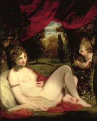 Venuše a Kupid, kolem 1785