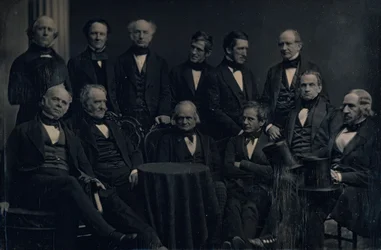 Boston Doctors, ca. 1850. Tvůrci: Josiah Johnson Hawes, Albert Sands Southworth.