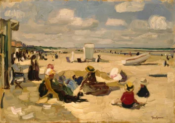 J.Goossens, pláž La Panne