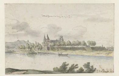Pohled na Fort Navagne, Limburg