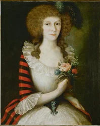 Wiktoria Madalinska (olej na plátně)