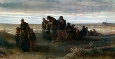 Rybáři nesoucí utopence, c1861, 1912.