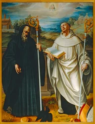 Svatí Benito a Bernardo z Clairvaux (obraz)