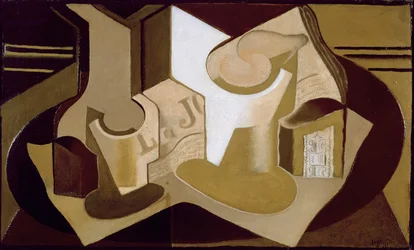 Zátiší s novinami, 1921
