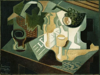 Stůl před budovou; La Table Devant le Battiment, 1919