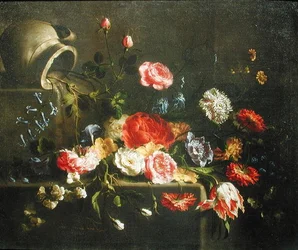 Květiny spadlé ze džbánu, 1665