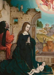 Narození Páně, asi 1508-1519 (olej na desce)