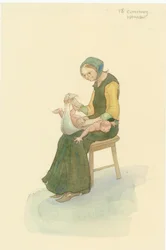 Středověká mazaná žena, známá také jako moudrá žena, 2004.