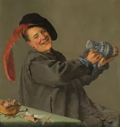 Šťastný piják. 1629