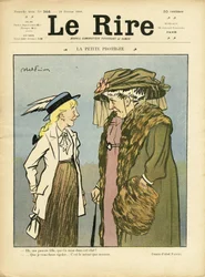 Ilustrace Abel Faivre (1867-1945) pro obálku Le Lire