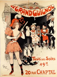 Grand Guignol, c. 1898.