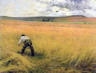 Zralá pšenice, 1880