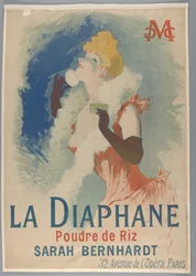 Diaphane. Rýžový prášek, 1890