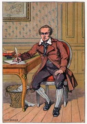 Andre Chenier, cca 1900 (rytina)