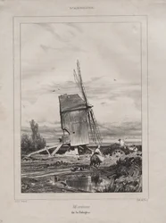 Mlýn v Sologne, Francie