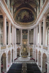 Vnitřní pohled na kapli, foto 1699-1710