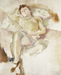 Bobette vleže; Bobette Allongee, 1927