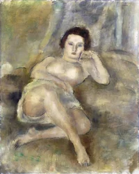 Ležící dívka, 1925