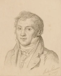 Portrét houslisty a skladatele Louis-Luc Loiseau de Persuis 1769-1819, 1849.