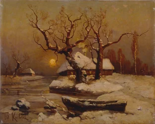 Zimní večer, 1911