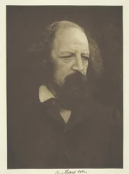 Alfred, Lord Tennyson, 1866, vytištěno cca. 1893.
