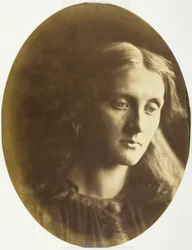 Julia Jackson Saint Julia, moje neteř Julia, můj oblíbený obrázek, 1867.