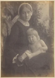 Paní Herbert Duckworth s Geraldem Duckworthem
