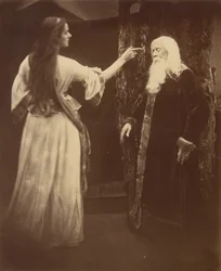 Vivien a Merlin, 1874.