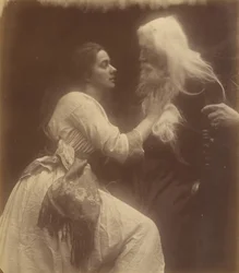 Vivien a Merlin, září 1874.