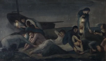 Moudré a hloupé panny, kolem roku 1920