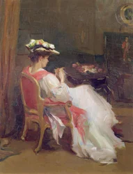 V salonu
