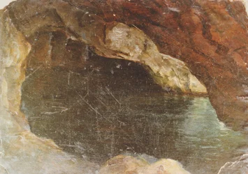 Estonsky: "Jeskyně s vodou"