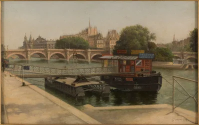 Pont-Neuf z nábřeží Quai du Louvre