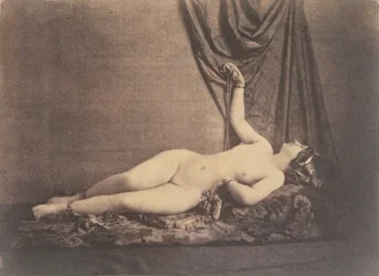 Ležící ženský akt, kolem roku 1853