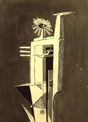 Křičící postava, Prorok, 1941
