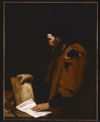 Aristoteles (olej na plátně)