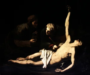 Svatí Sebastian, Irene a Lucia, 1628