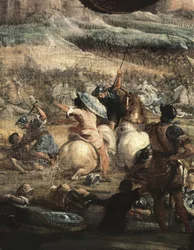 Alaric II v bitvě u Vouille v roce 507