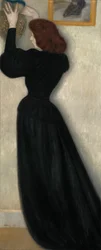 Štíhlá žena s vázou, 1894.