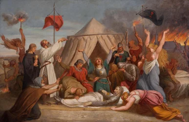 Smrt Jana Žižky, c. 1850