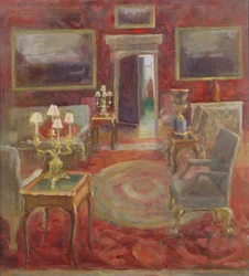 Červený salon