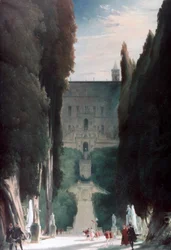 Zahrada vily dEste, 1830