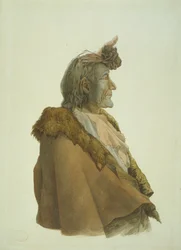 Pioch-Ki?iu, a Piegan Blackfeet man